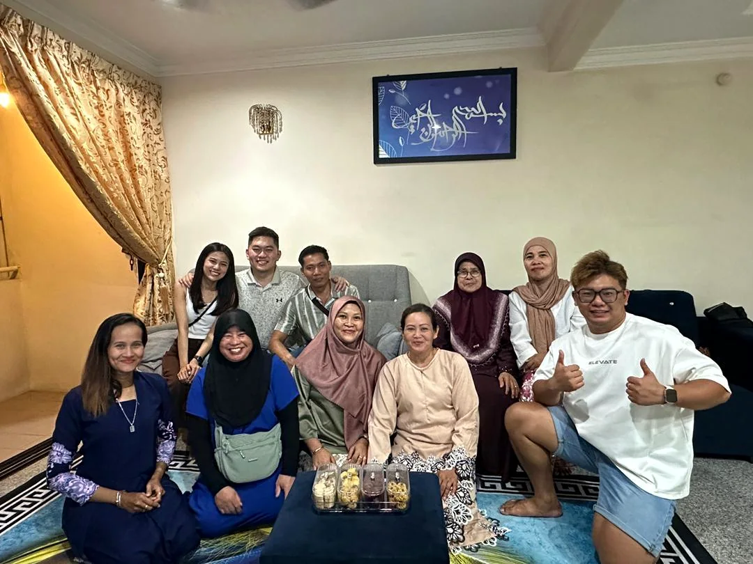 Members of the wider Penang property operations team at a team gathering