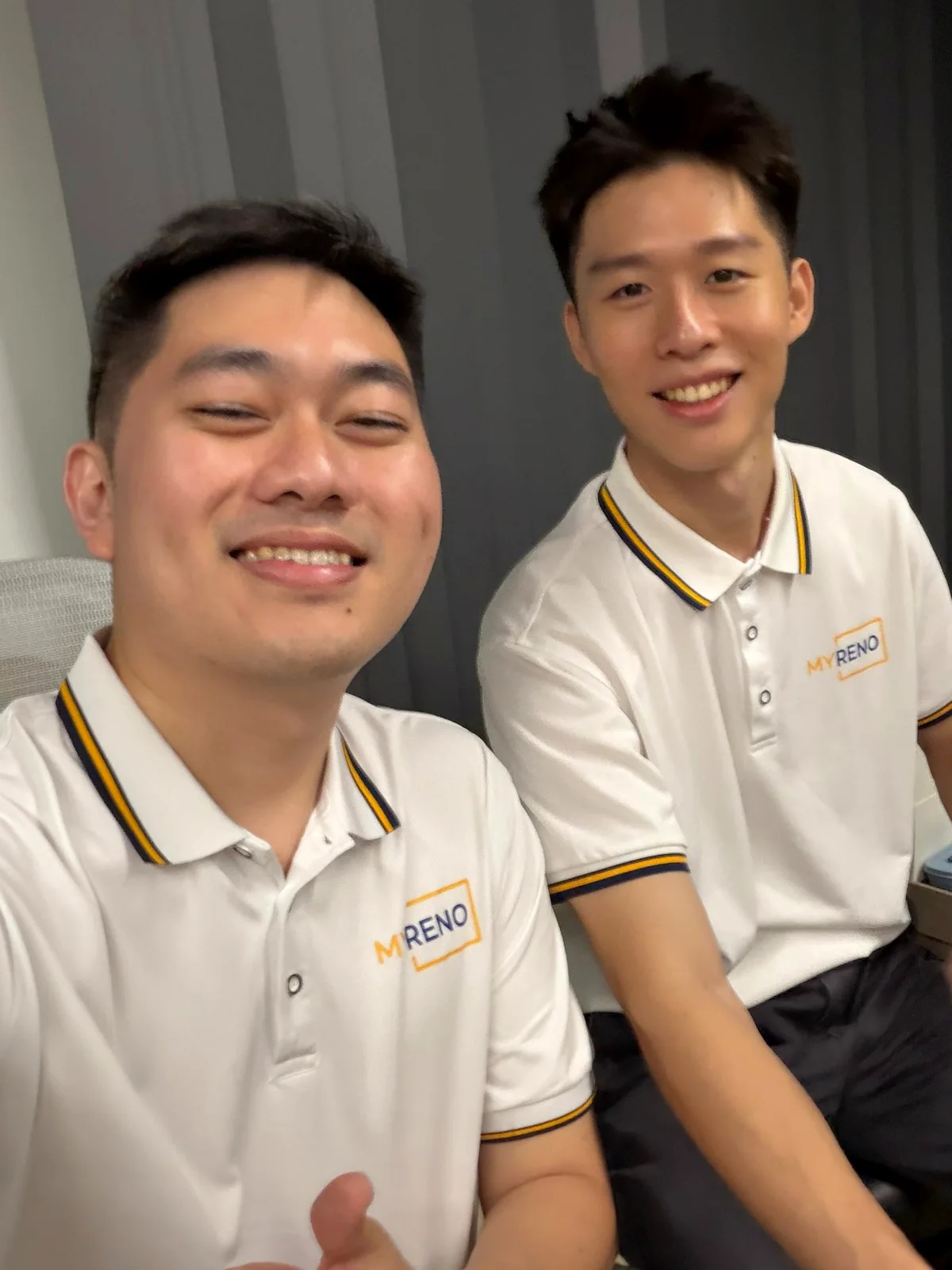 Tan Li Ming and Harry Ooi Dun Yi, co-founders of MyLoft